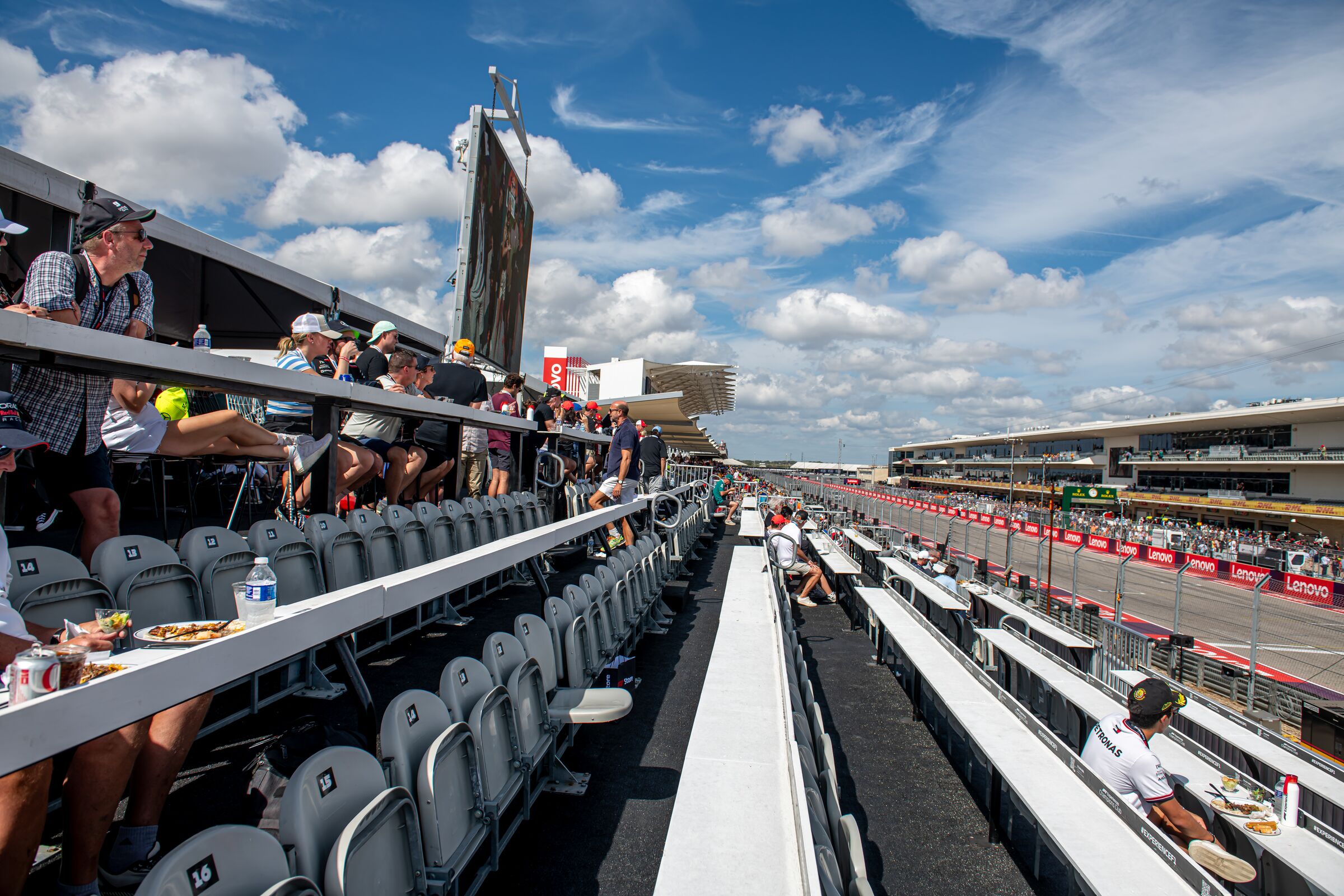 TGR Haas F1® Team Champions Club Grandstand Inclusion